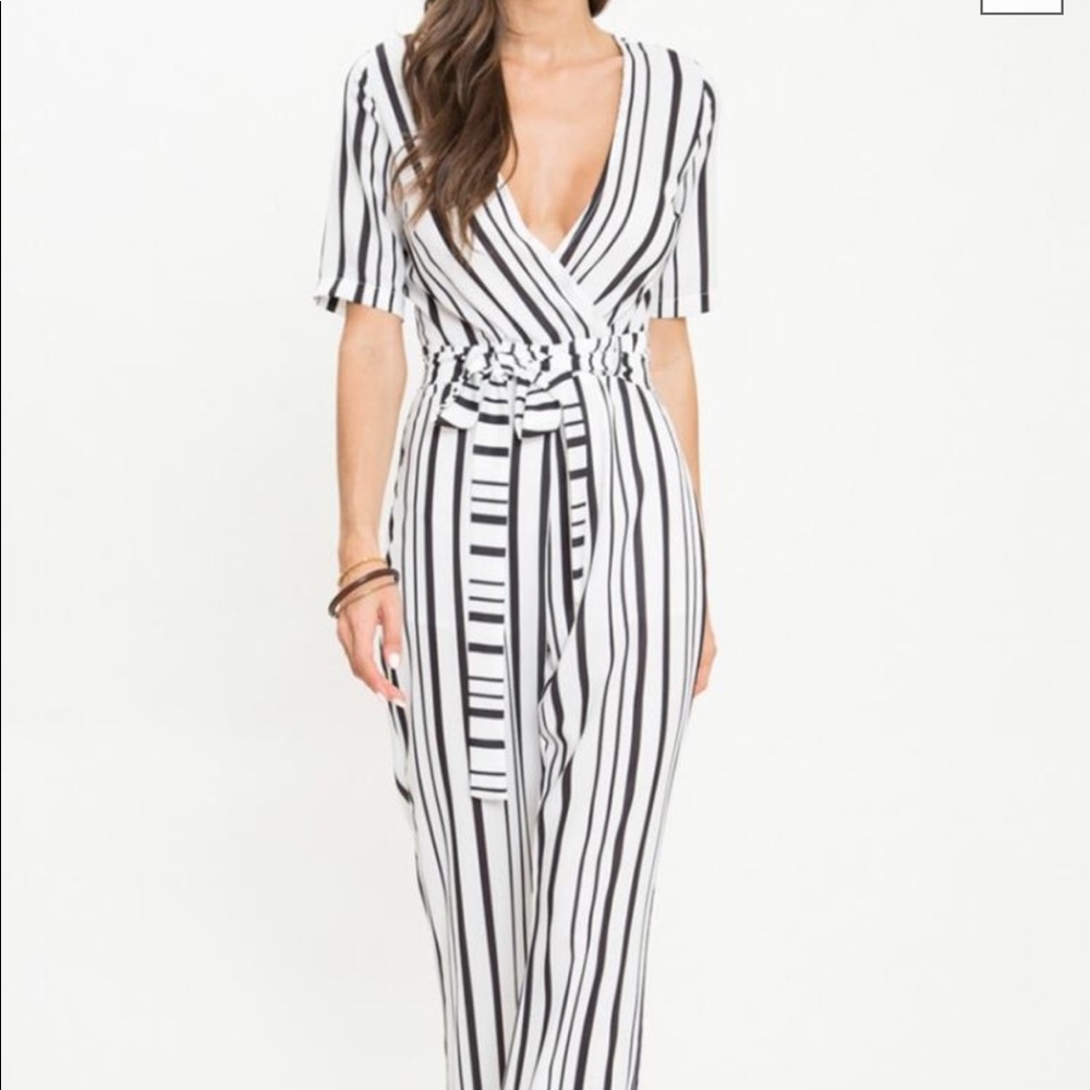 🆕 L’atiste Striped Jumpsuit